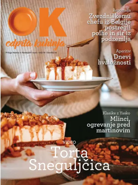 Cover of Odprta Kuhinja for Slovenske Novice