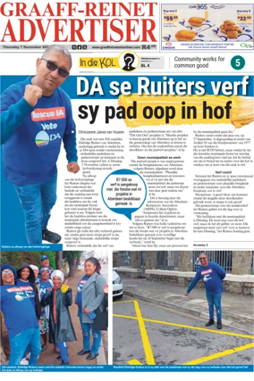 Cover of Graaff-Reinet Advertiser