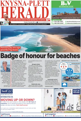 Cover of Knysna-Plett Herald