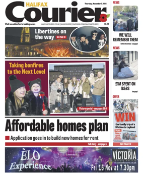 Cover of Halifax Courier