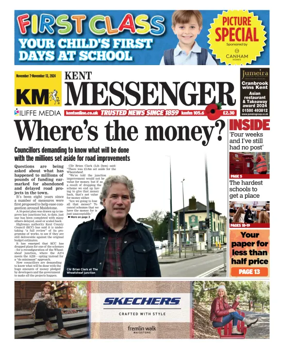 Cover of Kent Messenger Maidstone