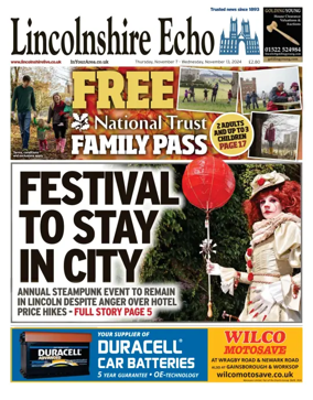 Cover of Lincolnshire Echo