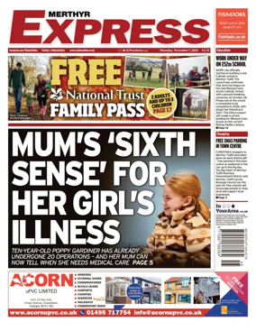 Cover of Merthyr Express