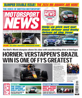 Cover of Motor Sport News