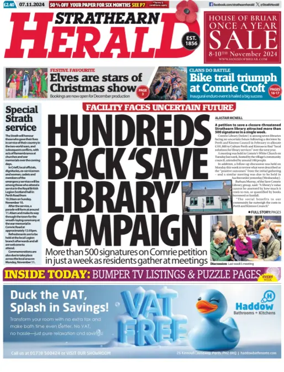 Cover of Strathearn Herald