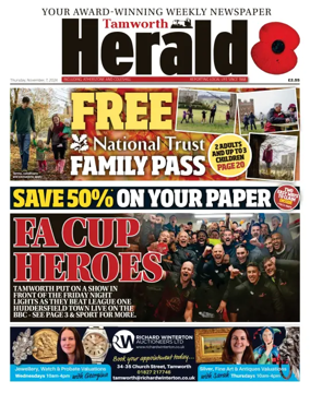 Cover of Tamworth Herald