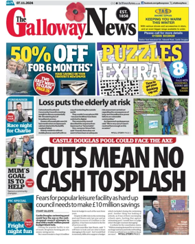 Cover of The Galloway News