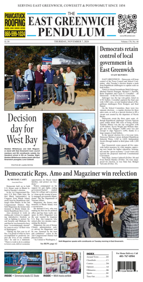 Cover of East Greenwich Pendulum