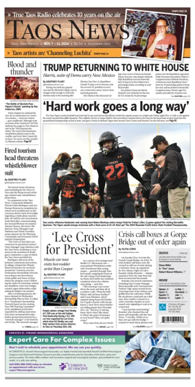 Cover of The Taos News