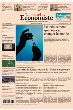 Cover of Le Nouvel Economiste