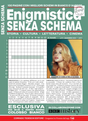 Cover of Enigmistica Senza Schema
