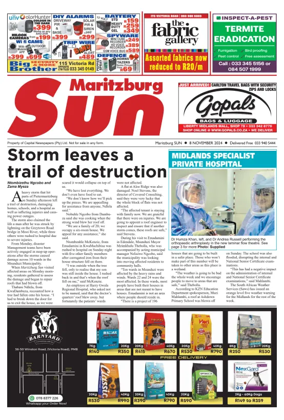 Cover of Maritzburg Sun (South Africa)