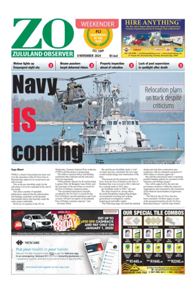 Cover of Zululand Observer - Weekender