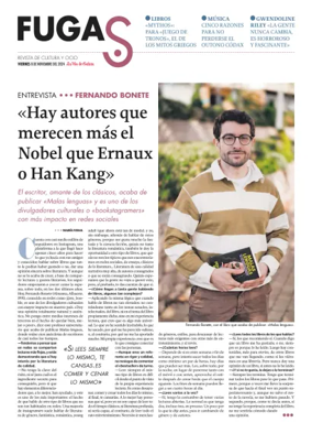 Cover of La Voz de Galicia (Arousa) - Fugas