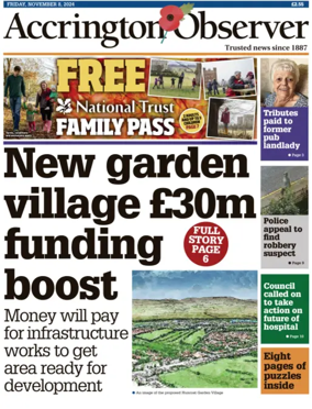 Cover of Accrington Observer