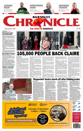 Cover of Barnsley Chronicle