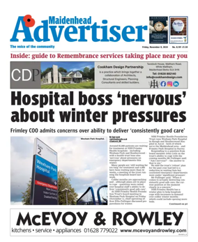 Cover of Maidenhead Advertiser