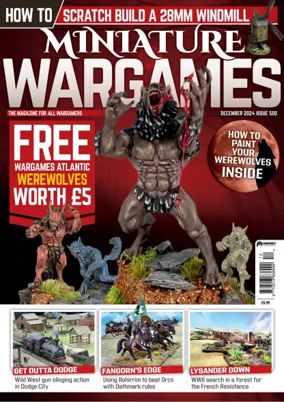 Cover of Miniature Wargames