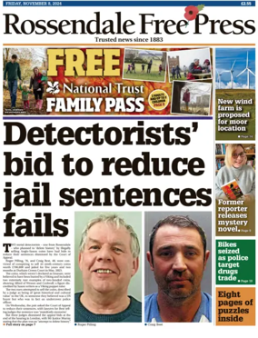 Cover of Rossendale Free Press