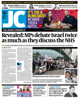 Cover of The Jewish Chronicle