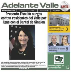 Cover of Adelante Valle