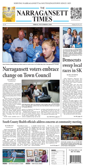 Cover of Narragansett Times
