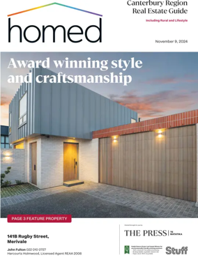 Cover of Homed Canterbury Region