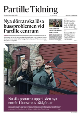 Cover of Partille Tidning