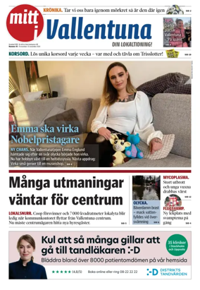 Cover of Vallentuna Nyheter