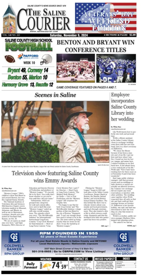 Cover of The Saline Courier Weekend