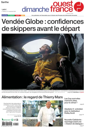 Cover of Dimanche Ouest France (Sarthe)