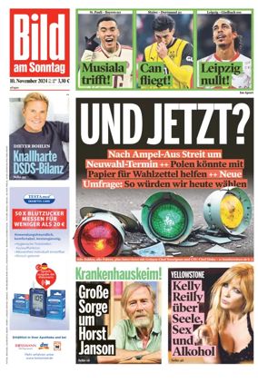 Cover of Bild am Sonntag