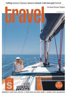 Cover of Sunday Star Times Travel