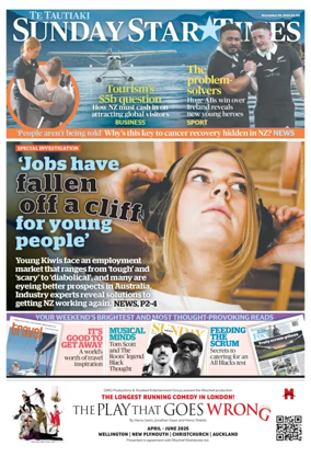 Cover of Sunday Star-Times