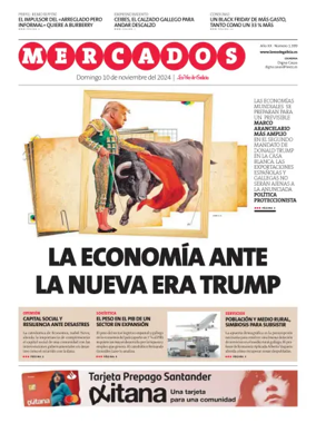 Cover of La Voz de Galicia (Santiago) - Mercados