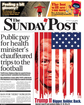 Cover of The Sunday Post (Dundee)