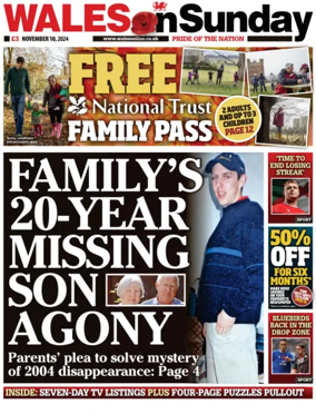 Cover of Wales On Sunday