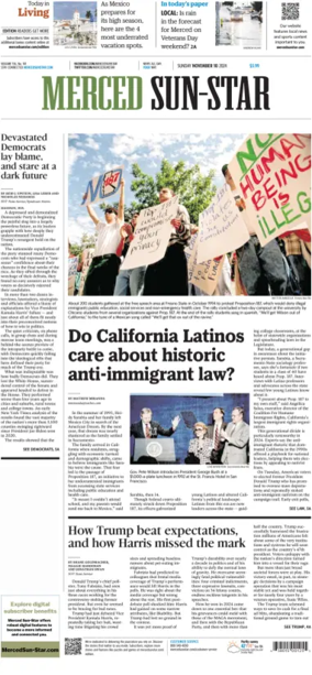 Cover of Merced Sun-Star (Saturday)