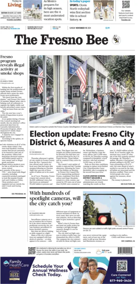 Cover of The Fresno Bee (Sunday)