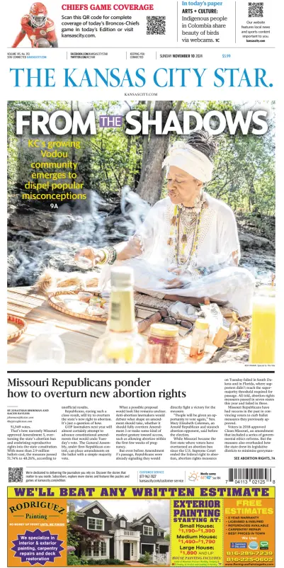 Cover of The Kansas City Star (Sunday)