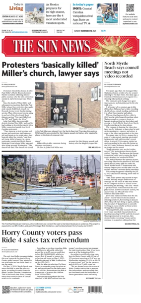 Cover of The Sun News (Sunday)