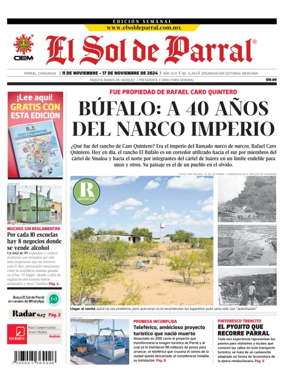 Cover of El Sol de Parral