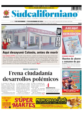 Cover of El Sudcaliforniano