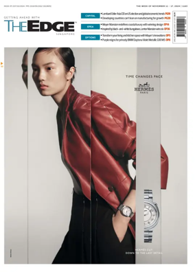 Cover of The Edge Singapore
