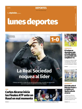 Cover of Lunes Deportes