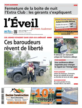 Cover of L'Éveil de Pont-Audemer