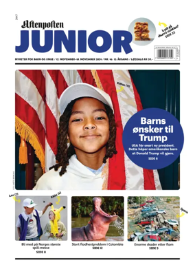 Cover of Aftenposten Junior