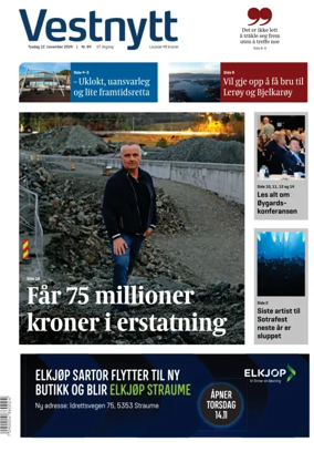 Cover of Vestnytt