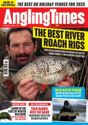 Cover of Angling Times (UK)