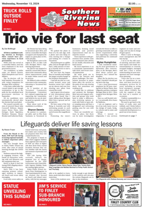 Cover of Southern Riverina news